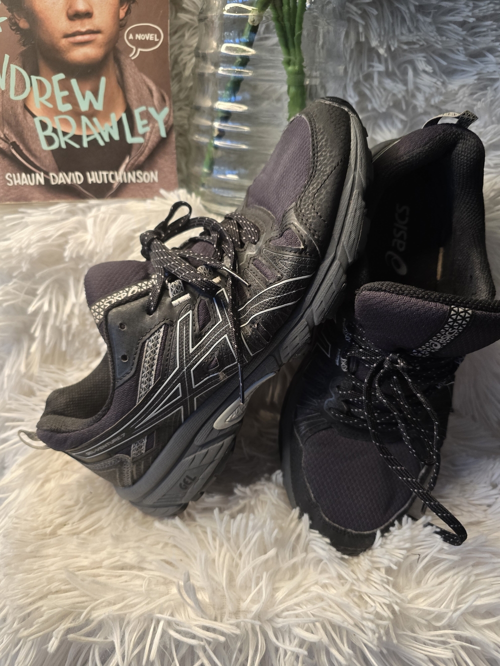 ASICS Men’s Black/Grey Running Sneakers